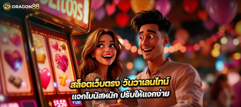 สล็อตเว็บตรง วันวาเลนไทน์ แจกโบนัสหนัก ปรับให้แจกง่าย