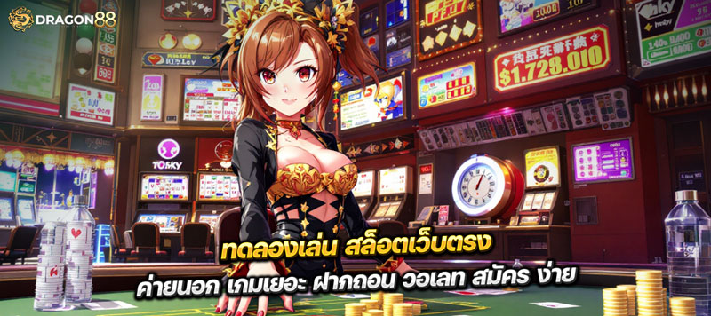 สมัคร วิธีทดลองเล่น สล็อตเว็บตรง มาแรง อันดับ 1