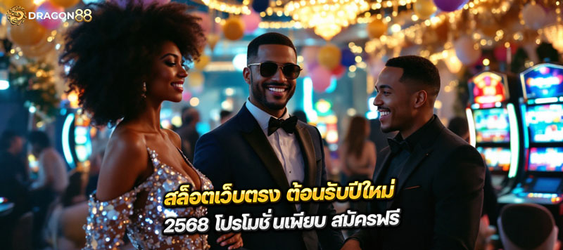 สล็อตเว็บตรง ต้อนรับปีใหม่ 2568 โปรโมชั่นเพียบ สมัครฟรี